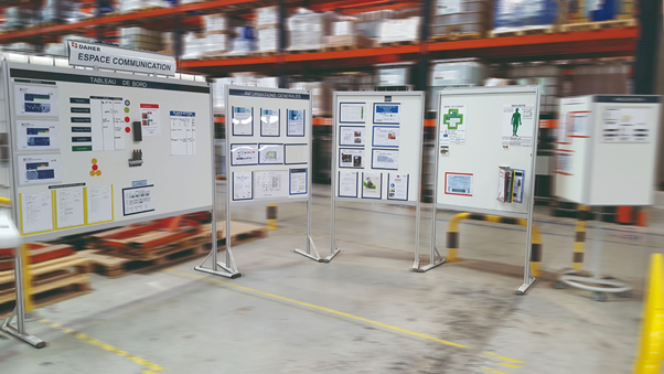 Exemple d'application tableau magnétique