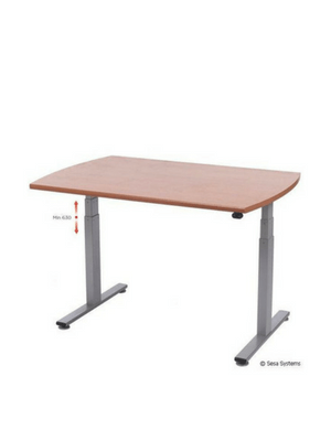 Električna miza s prilagodljivo višino